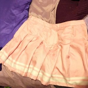 Rue 21 Pleated Pink Skirt